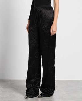 Balenciaga Черные брюки с логотипом 675482TLO28
