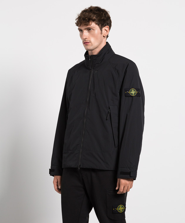 Stone Island - Black jacket with logo 791541926 - buy with Sweden delivery  at Symbol