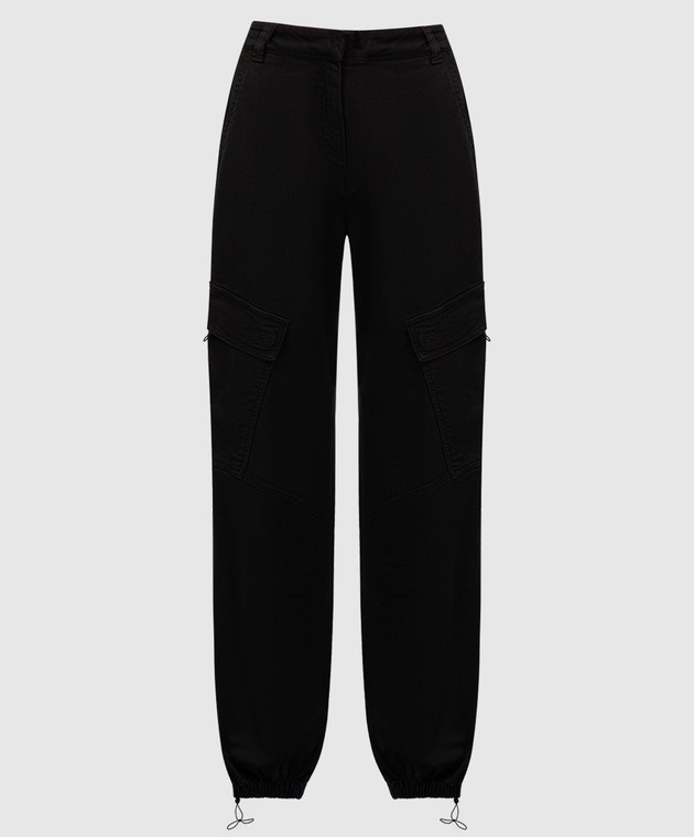 Versace Jeans Couture Black cargo jeans 75HAB104EW002TC2