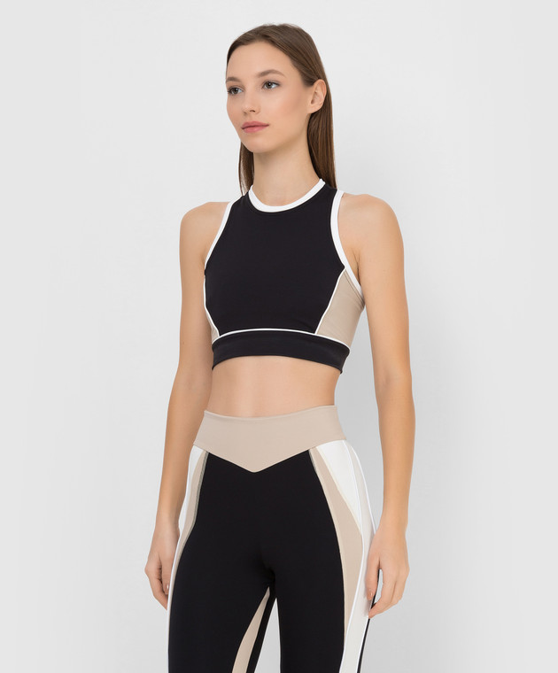 Moeva Черный спортивный топ Izabel IZABEL0516 изображение 3