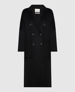 Vicolo Черное двубортное пальто TR0001