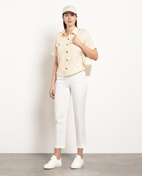Loro Piana Білі штани Neo Derk FAM9861