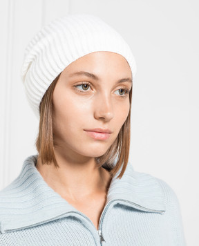 Allude Біла шапка з кашеміру 23530026