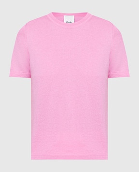 Allude Розовая футболка 22262004