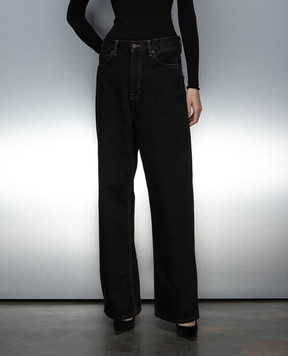 WARDROBE.NYC Чорні джинси з патчем логотипа W2048PC