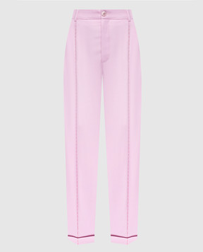 Frolov Розовые брюки из шерсти 1103PKWOF23