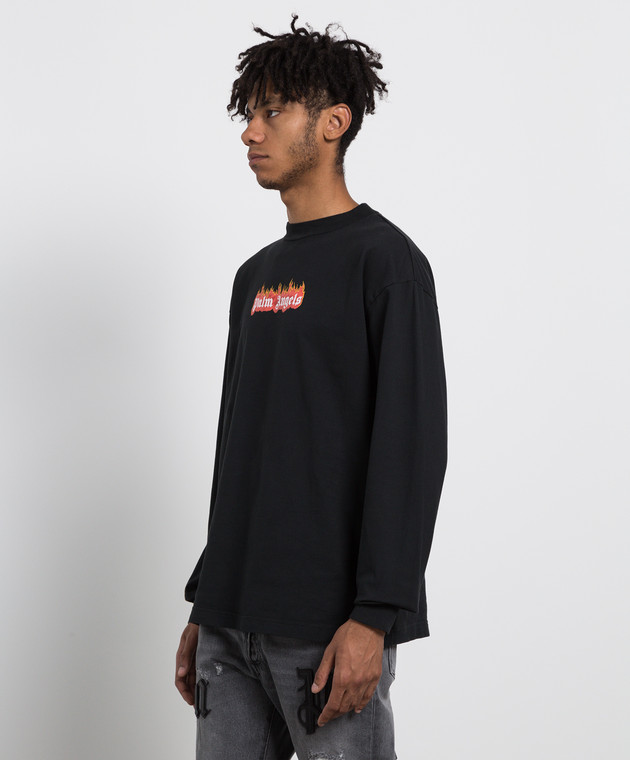 PALM ANGELS - Burning Logo Over Shirt