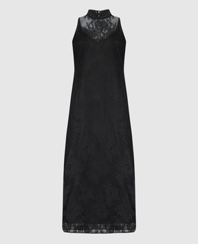 Max & Co Черное платье LINO из кружева LINO