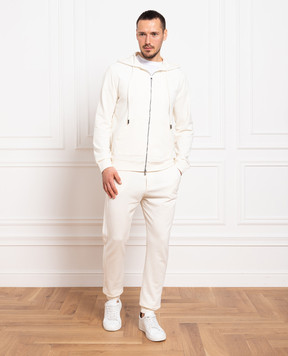 ISAIA Бежевая спортивная кофта MCFX38J0363