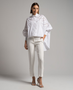 Ermanno Scervino Белые брюки D446P302ILM
