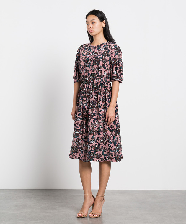 Max Mara - Powdery Dimitra shirtdress in floral print silk DIMITRA ...