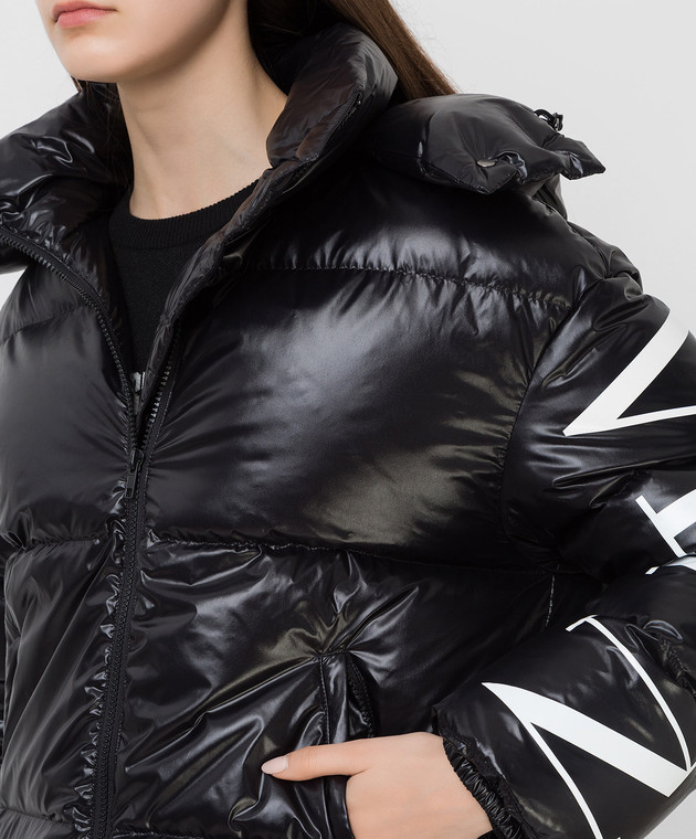 Valentino Черный пуховик UB3CN01N5LE изображение 5