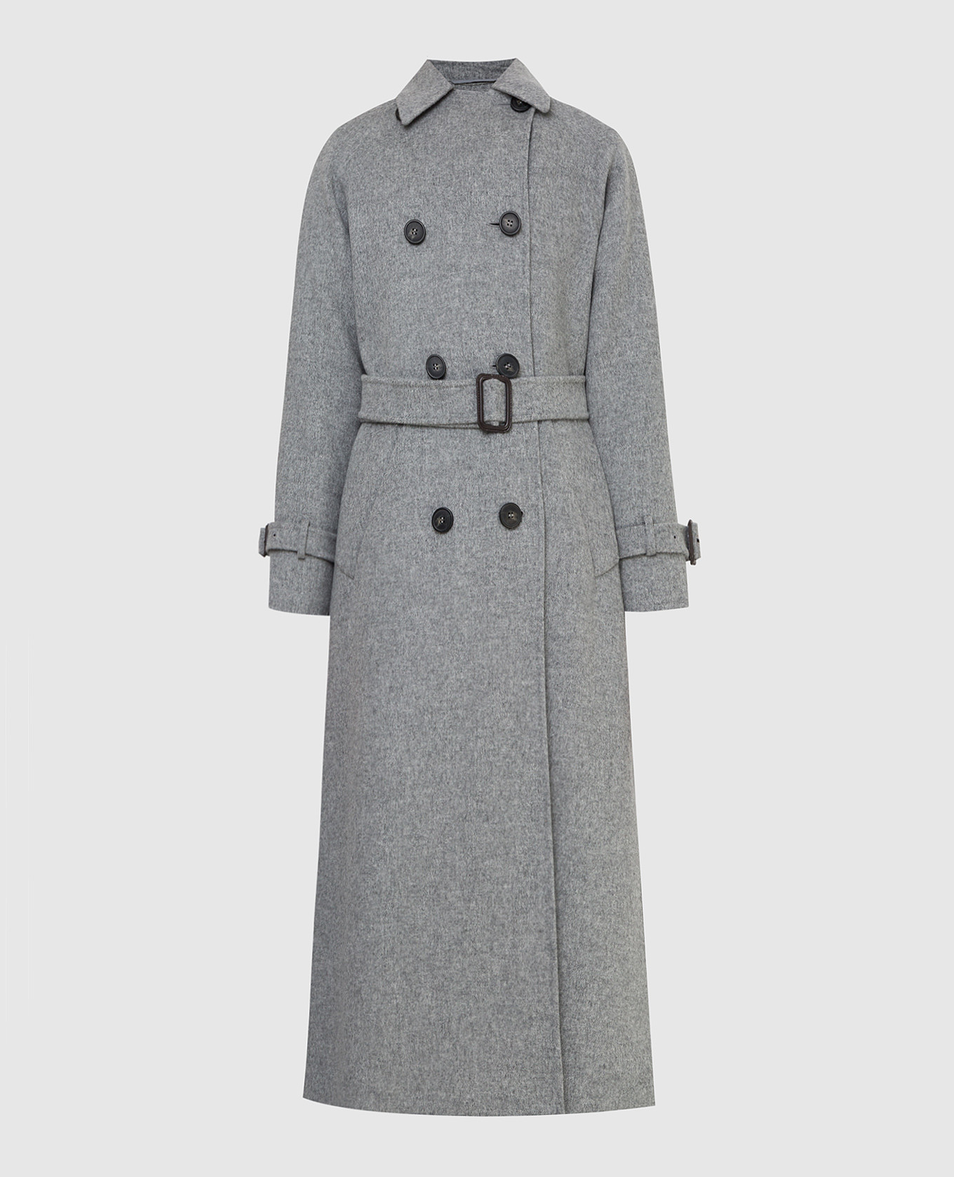 Двубортное пальто Belgica из шерсти