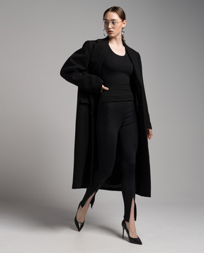 WARDROBE.NYC Чорні легінси з блискавками W2014R05