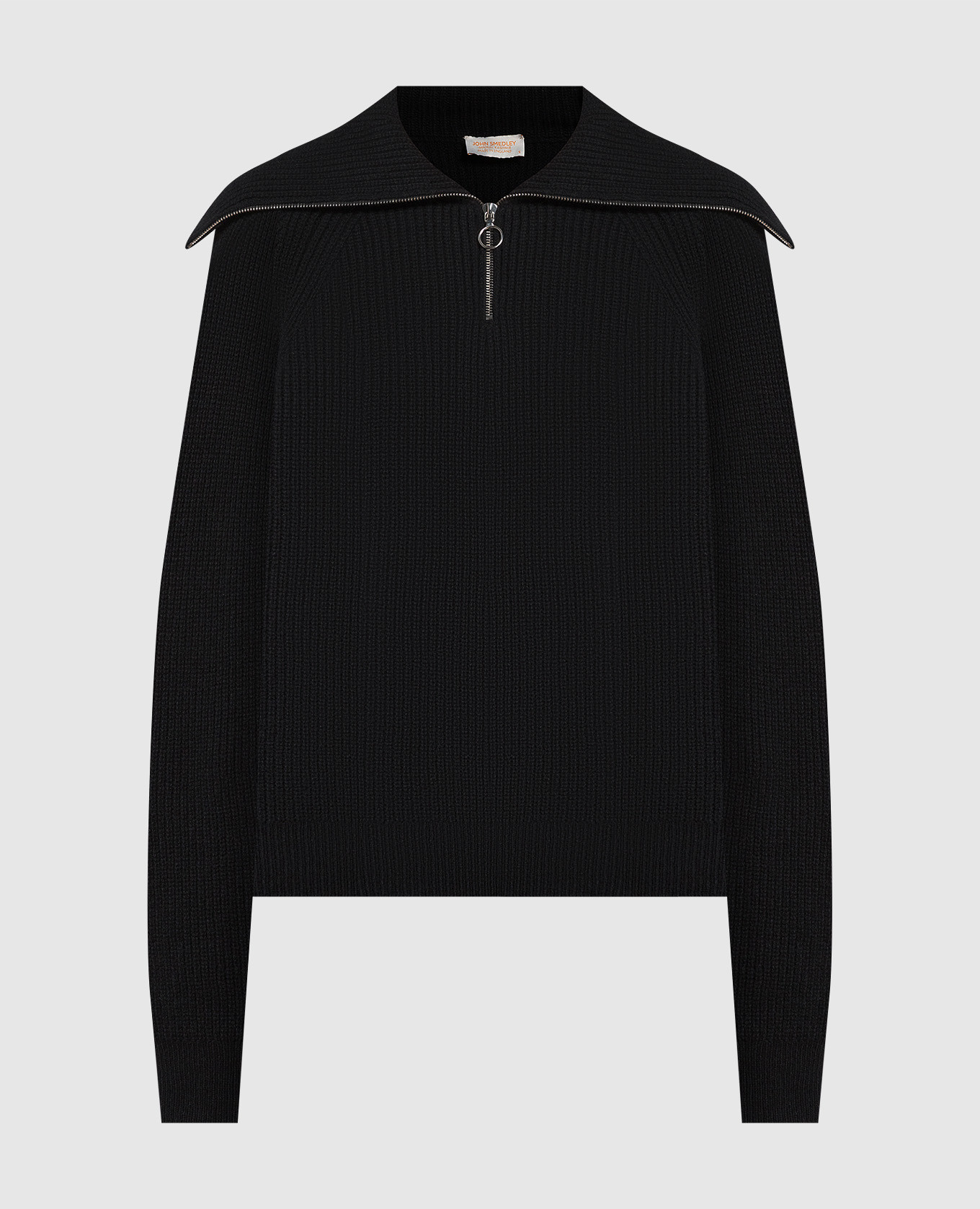 Black wool and cashmere Ladley sweater