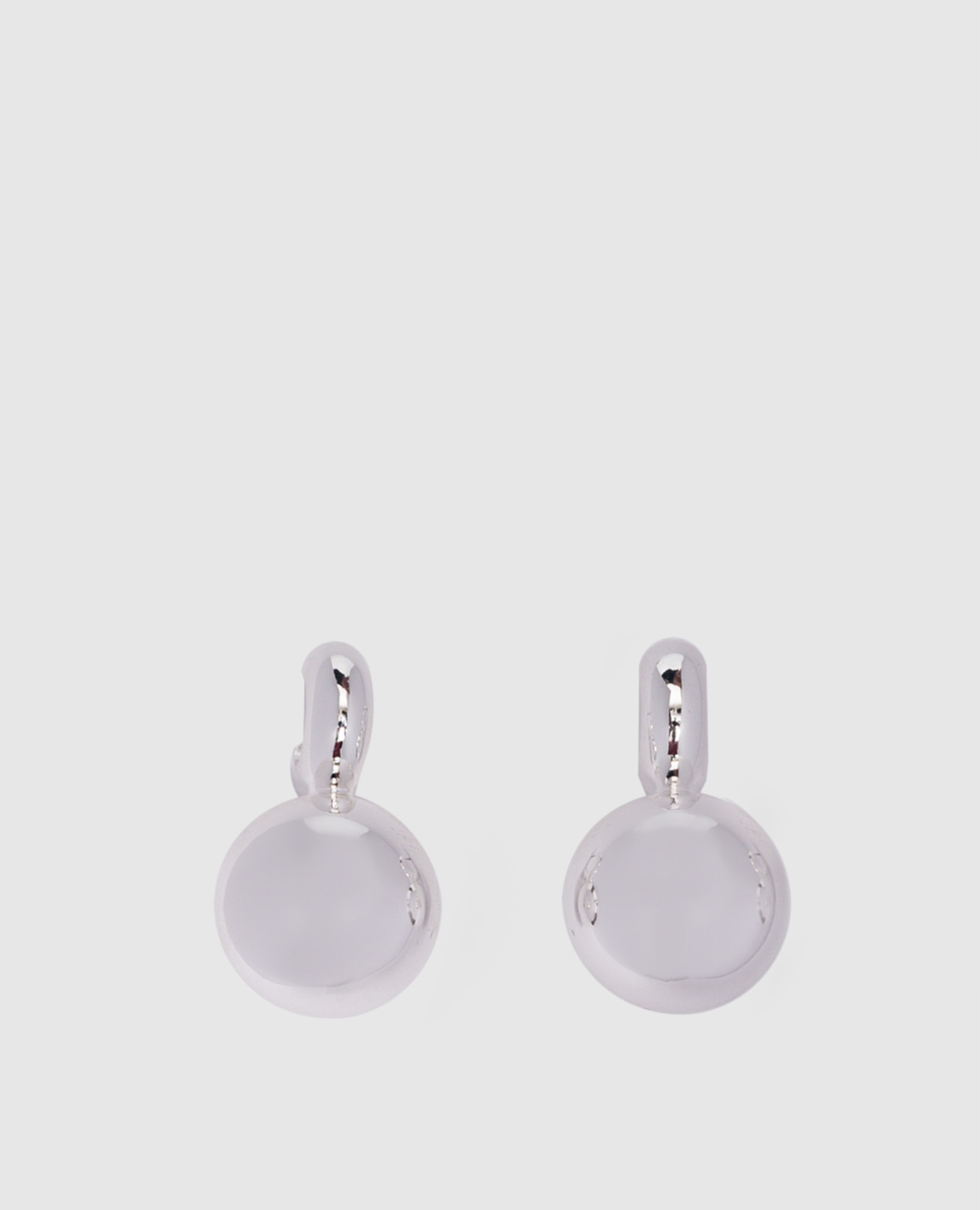 Lyra silver earrings