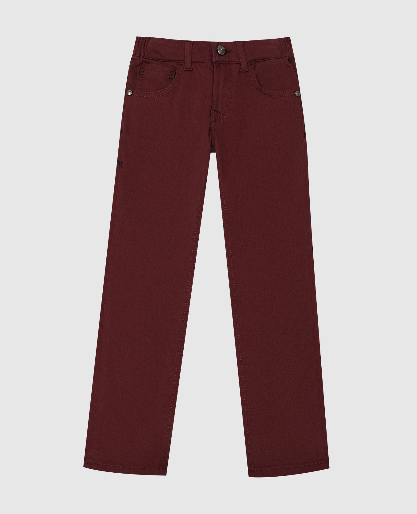 Children's burgundy pants
