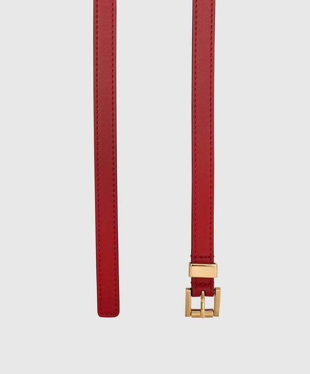 Michael kors red sale belt