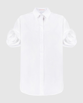 Valentino Белая блуза с аппликацией 4B3AA0805DN