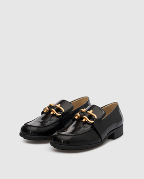 Bottega Veneta Черные кожаные лоферы Monsieur 708902V28R0