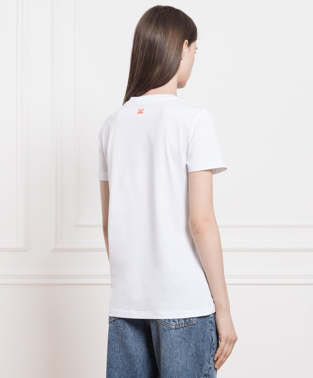 Max Mara - White Mincio t-shirt with print MINCIO - buy with