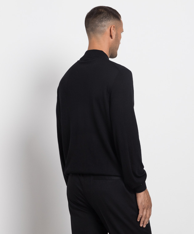 Brunello Cucinelli Black cashmere jumper M2400254 image 4