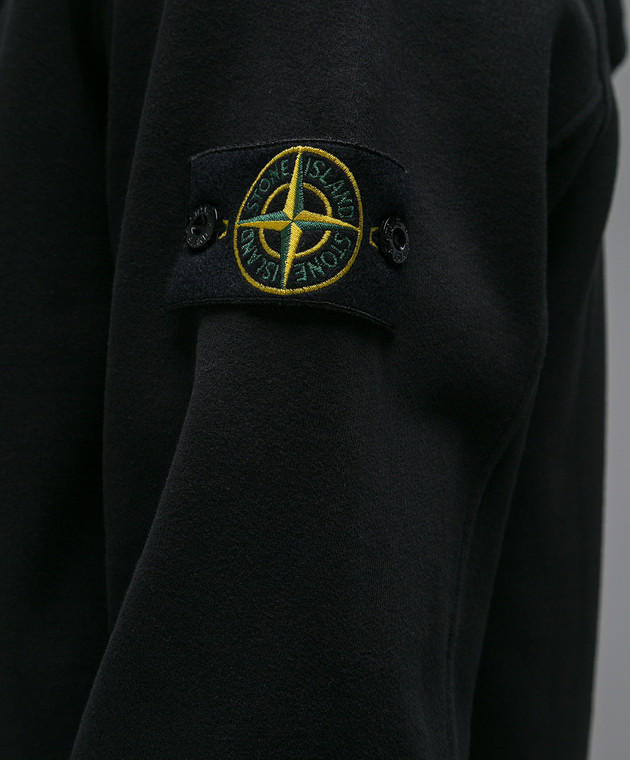 Stone Island Черная спортивная кофта 791561620 изображение 5