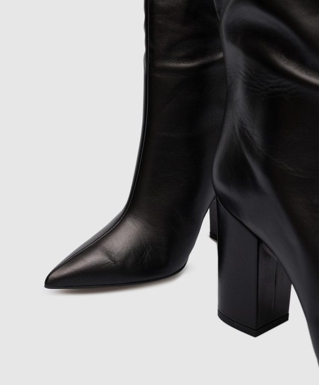 Babe Pay Pls Black leather boots with lighting 5139521004 изображение 5