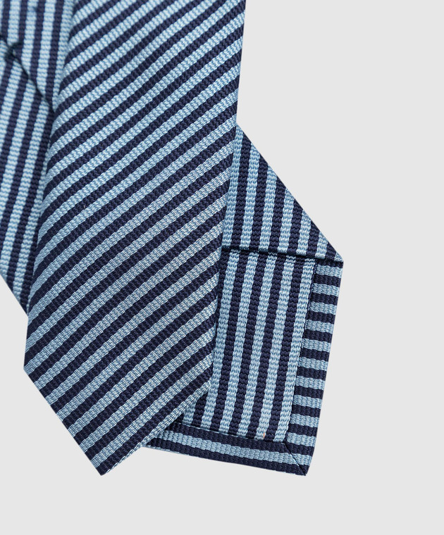 Stefano Ricci Children's silk tie with a striped pattern YCH30102 image 3
