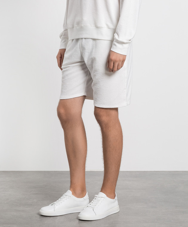 Vilebrequin Белые шорты с логотипом BOLC2Q01 изображение 3