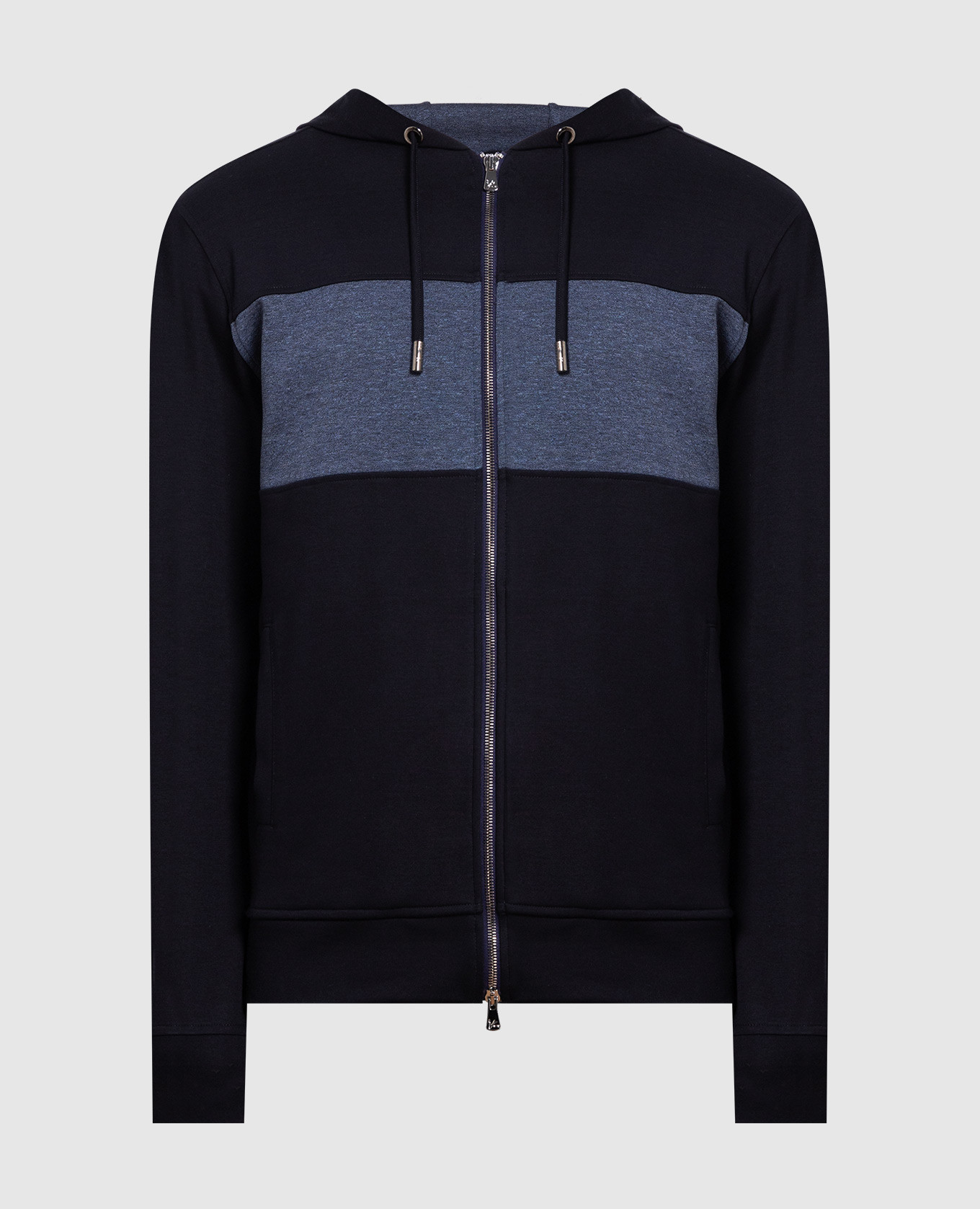 

Синяя спортивная кофта с логотипом, Синий, Спортивные кофты