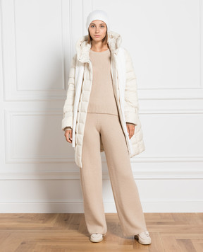 Allude Бежевий джемпер з кашеміру 23511232