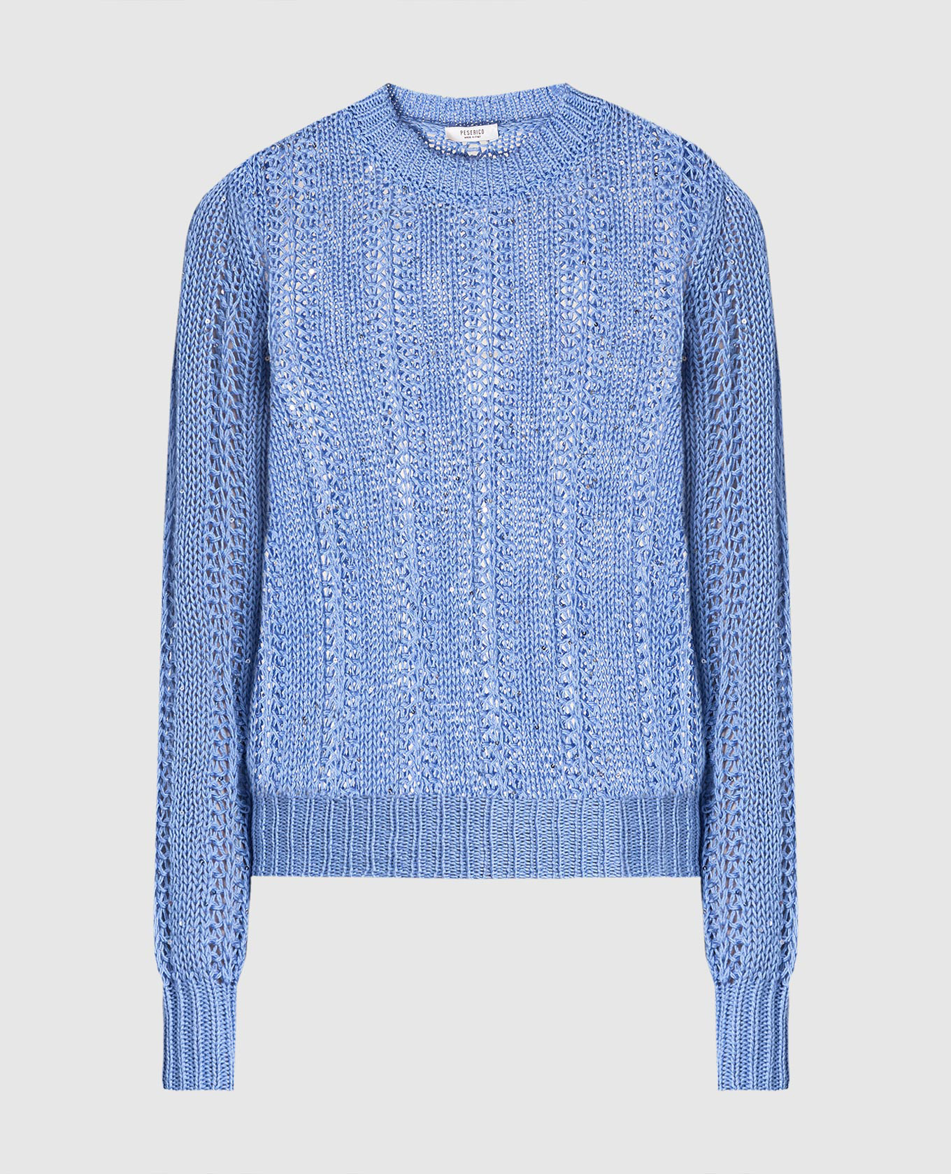 Blue jumper with sequins