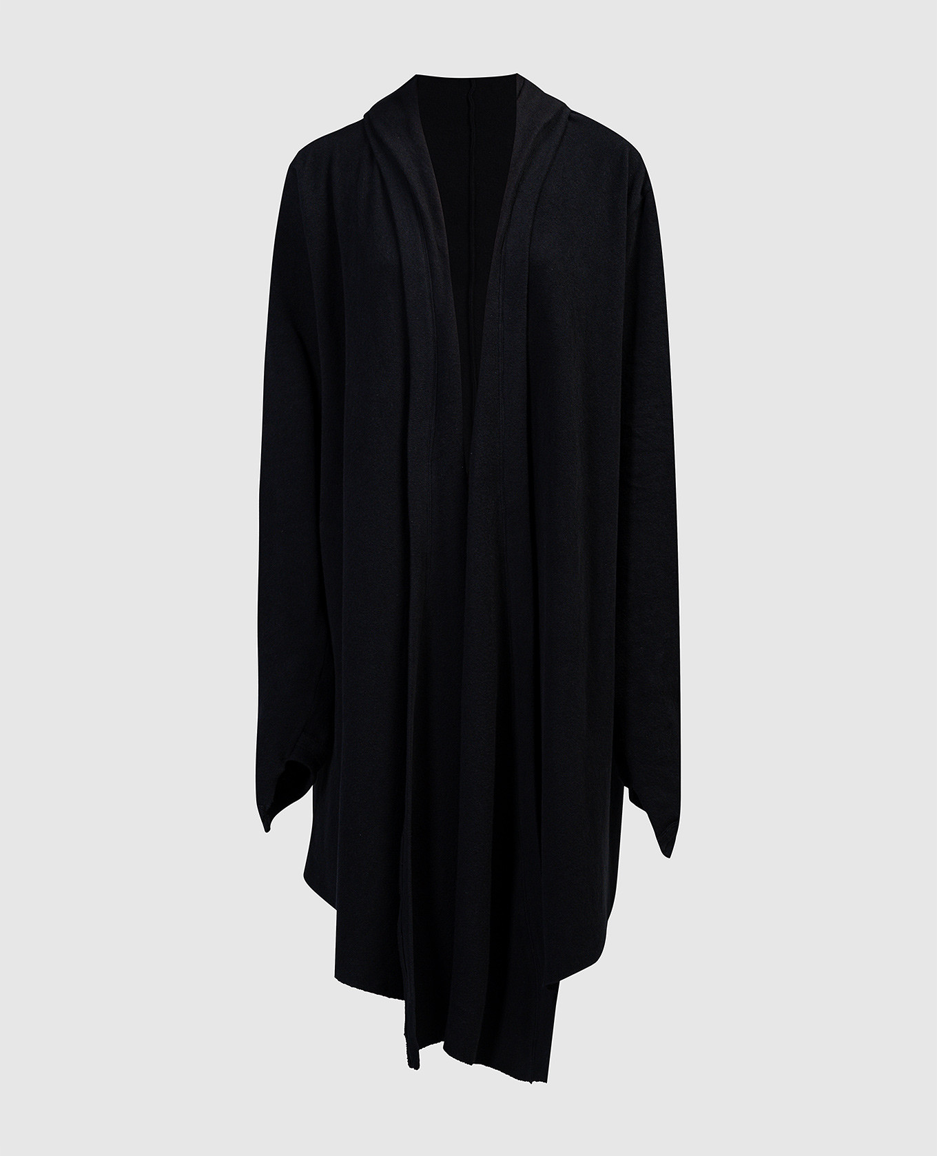 

Черный кардиган с капюшоном, Кардиганы