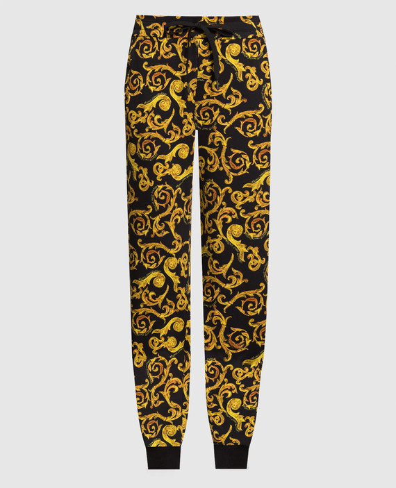 Sketch Couture print joggers in black