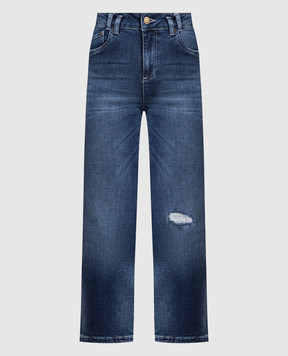 Max & Co Сині джинси з проріхами DETENERE