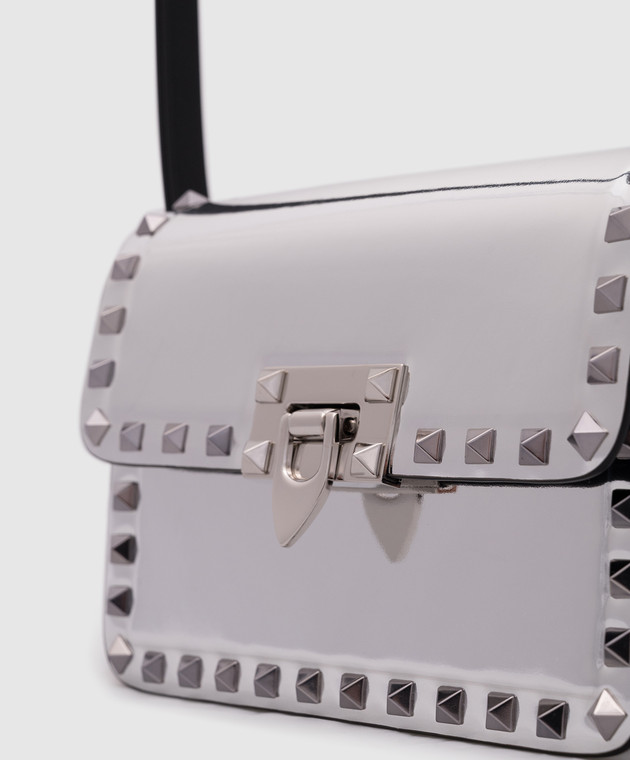 Valentino кожаная сумка-мессенджер Rockstud 3W2B0M42QTE изображение 5