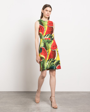 Dolce&Gabbana Сукня в принт F6UL7TFSFD5