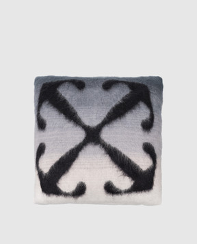 Off-White Подушка с узором логотипа Arrow с эффектом градиента OHZL014G23KNI001