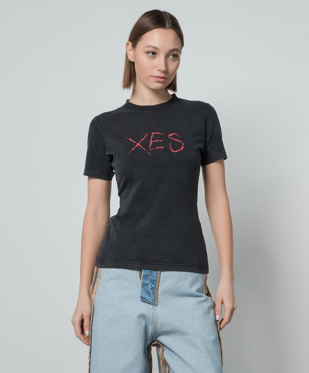 Vetements Black t shirt SEX UE64TR230B buy with Lithuania  