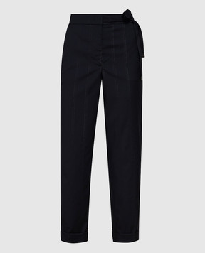 Peserico Черные брюки с люрексом P0456204555
