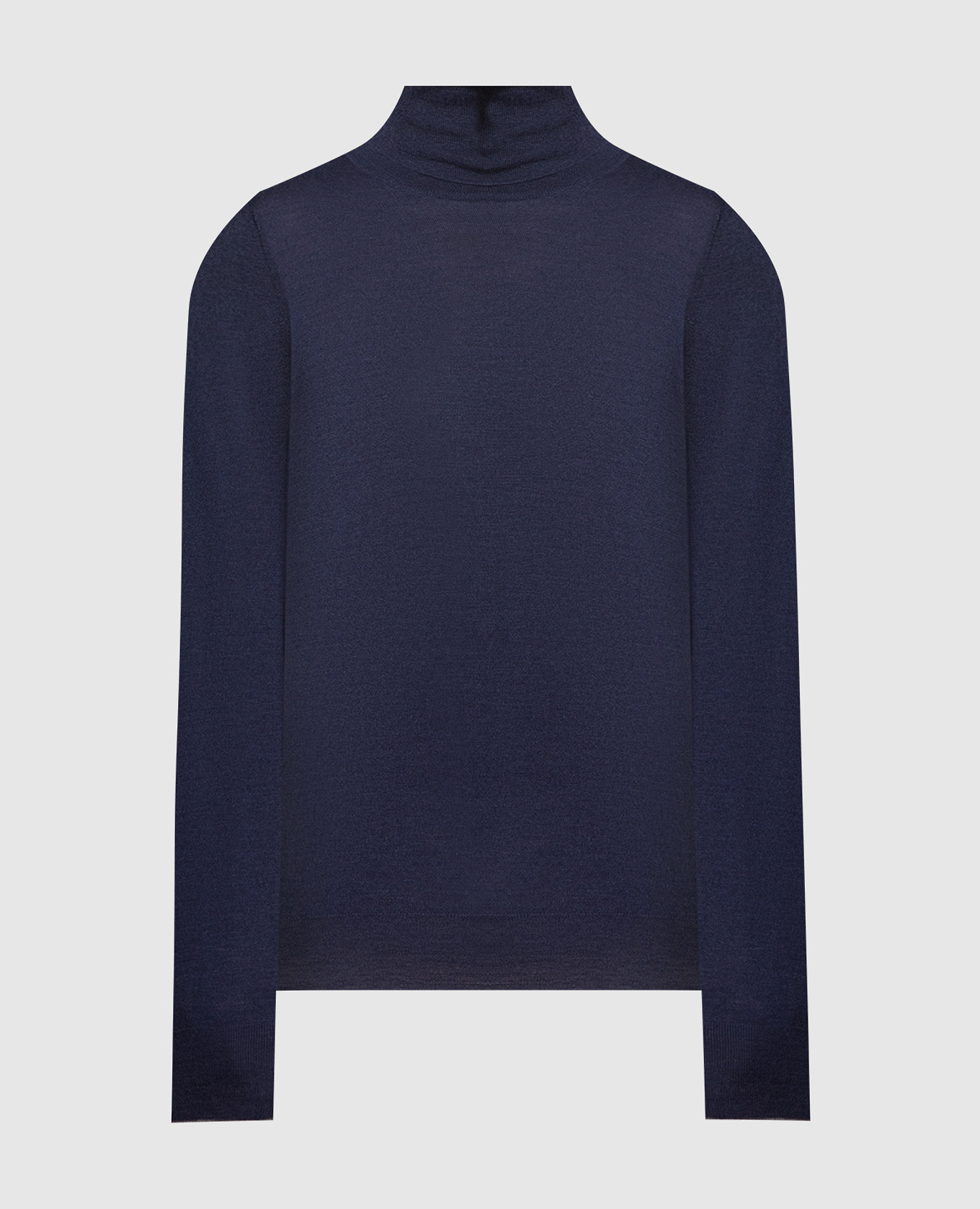 Blue golf from wool and cashmere