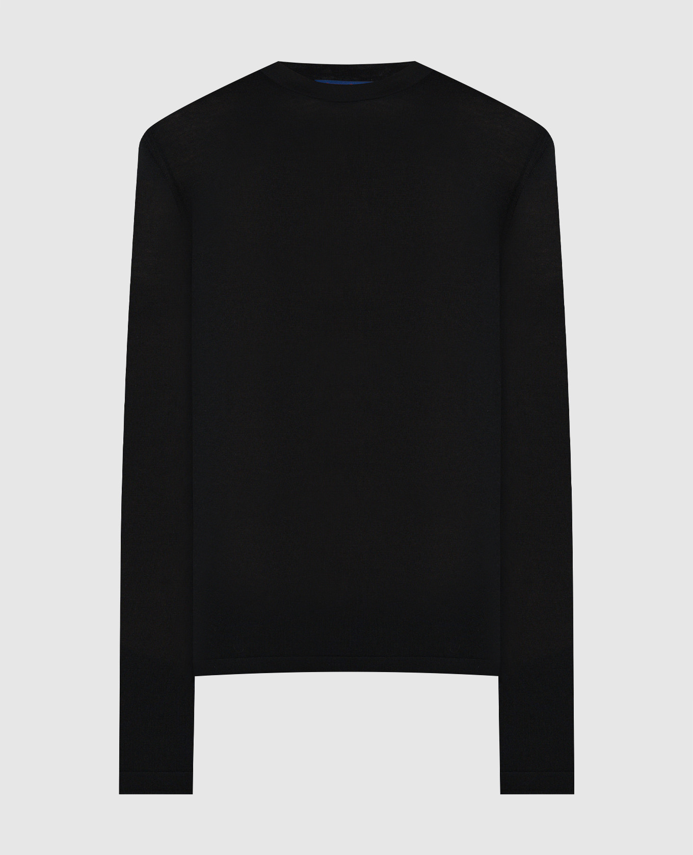 Black cashmere jumper