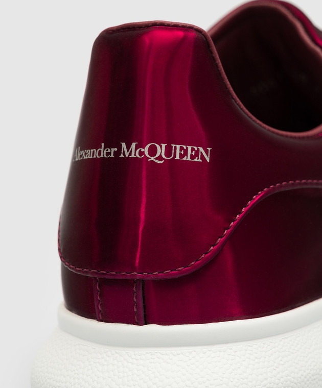 Alexander McQueen Larry Low maroon sneakers 708073W4WU0 image 5