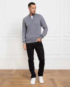 Cashmere&Whiskey Серый джемпер из кашемира MU8661312341R