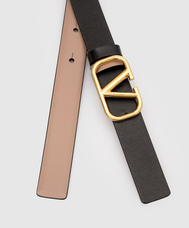 VLogo Signature reversible leather belt