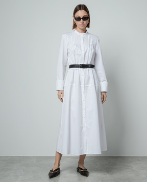 Jil Sander Біла сукня-сорочка міді J04CT0002J45002