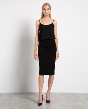 Tom Ford Черная юбка миди GCK154YAX571