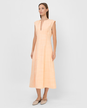 Jil Sander Сукня міді з вирізом JSCU501110WU390700
