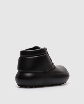 Jil Sander Черные кожаные ботинки J15WU0050P5810
